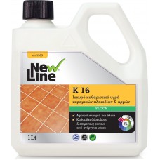 New Line Κ-16 Καθαριστικό Δαπέδων Κατάλληλο για Αρμούς & Πλακάκια 1lt 90396